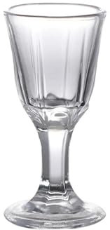 HWJFDC Verre Shooter Lot de 6 Verres à Liqueur de 10 ML, Petite capacité, Verre à spiritueux, gobelet, Distributeur de vin, Verres Transparents(10ml-type1)