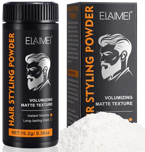 Polvos Texturizantes para Cabello de Hombre - Voluminizador Profesional con Fijación Natural - Texturizador para Todo Tipo de Peinados