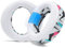 WC Freeze Pulse 3D - Almohadillas de Gel refrescante compatibles con Sony PS5 Pulse 3D, Fabricadas por Wicked Cushions | Cojín más Grueso y Apertura más Amplia | 90's White