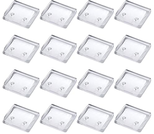 Clips de cortina de ducha, clips de ducha para cortinas, juego de 16 clips de peso drapeado, anillos de sellado drapeado, herrajes para ventanas, ganchos para baño, ganchos para cortinas para la