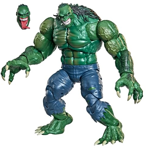 Marvel Legends Series Hulk 2099, Hulk 2099 Comics Collectible 6-Inch Scale Action Figure Set