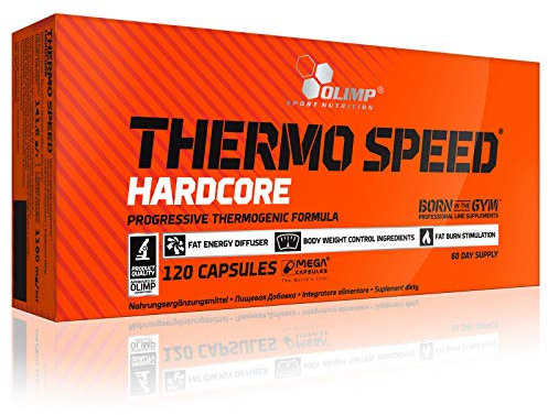 Thermogener Fatburner | Stimulierende Energie vor dem Training | Schnelle Reduzierung des Fettgewebes Gewichtsverlust Pillen | Blasen (keine Box) (60 Kapseln)