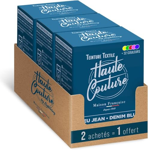 HAUTE COUTURE - Jeansblau Textilfarbe