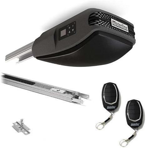 Kit completo Motor de techo puerta de garaje seccional Motorline Rosso Evo. Motor para puerta de garaje basculante Rosso Evo100