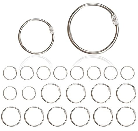 20 Stück Vorhanghängeringe, Offene Eisenringe, Römisches Rutenzubehör, Kreisringe, Vorhangschnallen, Duschvorhangringe Aus Metall