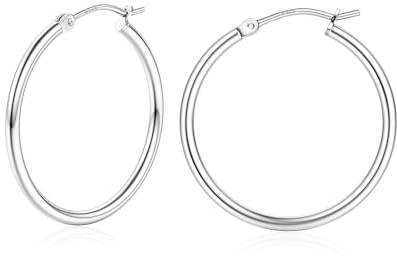 Chriscoco kreoler silver 925 örhängen förgyllda 14K kreoler guld stor medelstor liten allergivänliga lätta örhängen silver 925 15/20/25/30/40/50/60/70 mm