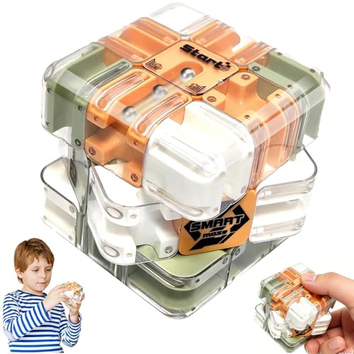 Juego de rompecabezas 3D laberinto - Gran laberinto 3D rompecabezas cubo interactivo juego de laberinto juguete educativo para niños adultos alivio del estrés entrenamiento lógico