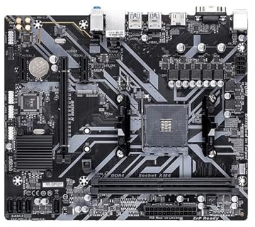 Placa Madre Placa Base Fit For Gigabyte B450M H (Rev. 1.2) Micro ATX B450 2-DDR4 USB 3. Gen1 32G M.2 Ranura Doble Canal AM4