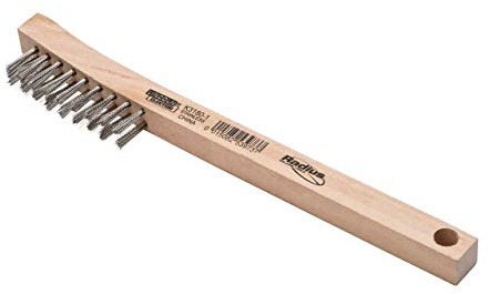 Lincoln Electric K3180-1 Stainless Steel Wire Brush, 2 x 9 Row, 12 Pack