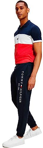 Tommy Hilfiger Herr MW0MW08388 Joggingbyxor, Desert Sky, L