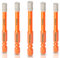 Tykovon 5 Pcs 6mm Diamond Drill Bits, Porcelain Tile Drill Bit, Hex Shank Diamond Dry Drill Bits Sets for Granite, Ceramic, Marble, Tile Stone, Glass, Hard Materials