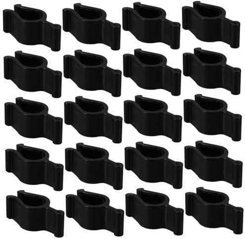 GLEAVI 30 Pezzi Clip Per Pompa Erogatore Shampoo e Cosmetici Accessori a Tenuta Stagna in Pp Per Bottiglie Olio Detergente e Lozione Facile Erogazione e Sicurezza