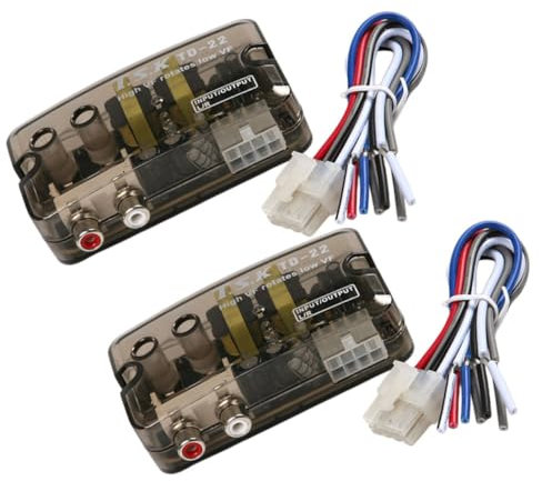 NUOBESTY Convertitore Di Uscita Per Autoradio Con Adattatore Per Amplificatore e Integrazione Di Veicolo a Basso Rumore
