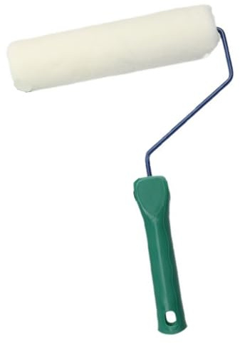 Rullo professionale in microfibra, per superfici lisce a guscio d'uovo, applicazione della vernice, per una distribuzione uniforme della vernice, 22,9 cm, 12/7 mm