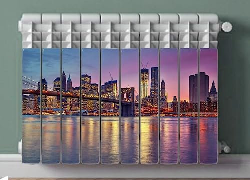 Adesivo Termosifone New York Rivestimento Adesivo Laminato Stickers Termosifone Wrapping Interior Design Arredamento LOLLOMOTO