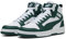 PUMA Unisex Rebound V6 Sneaker, White-Dark Myrtle, 48.5 EU