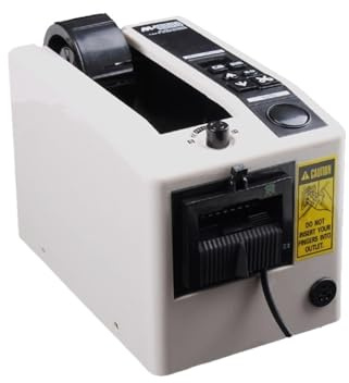 Tejphållare, M-1000 Automatisk tejpdispenser, elektrisk tejpskärare, högtemperaturbälteskärare för frakt, skolor(M-1000 7-50mm)