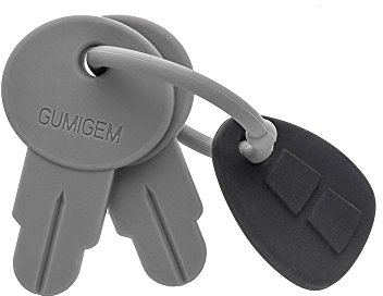 Gumigem - Chiave giocattolo per dentizione, aiuta ad alleviare il dolore delle gengive doloranti, in silicone