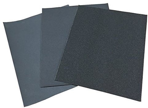 Sortiment 13 Bögen Schleifpapier wasserfest P60-P1200 Nass/Trocken 230x280mm Handschleifpapier