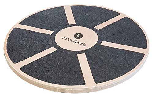 Sveltus Holz-Balancierkreisel Ø 39cm Balance Board Balancetraining