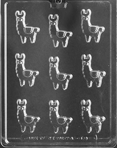 Grandmama's Goodies A158 Bite Size Llama Chocolate Candy Soap Mold with Exclusive Molding Instructions … (1)
