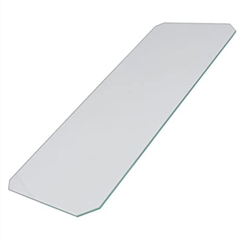 ERICAMBI , Ripiano in Vetro Copriverduriera Frigorifero Hotpoint Ariston Indesit Merloni, Dimensioni 466 x 188 x 4 mm, Ricambio C00628267 Ex C00280886