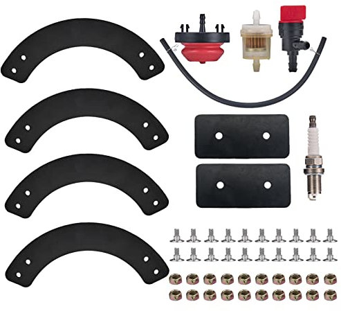 Mikatesi 753-04472 735-04032 735-04033 953-04472 Schneefräse Schlangen-Paddel-Kit Ersatz für MTD Craftsman 53,3 cm einstufige Schneefräser und mehr