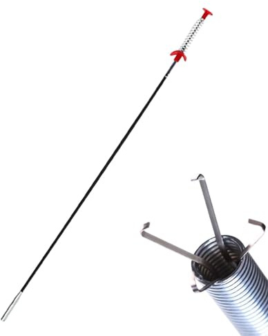 Staintasatore tubo 160 cm Furetto Sbocco Lavello Professionale, Idraulico WC, Deboucher Capelli Pinza per Artigli Flessibile per Lavorare in Spazi Stretti