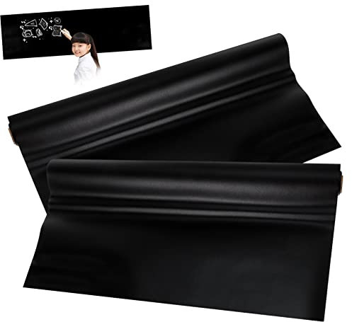 Tofficu 2piezas Vinilo Adhesivo Pizarra Para Oficina y Escuela Película Autoadhesiva Para Creatividad y Organización