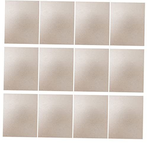 12 Pezzi Piastra Mica per Copertura Antifiamma e Isolante Facile per Adattarsi Qualsiasi Forno