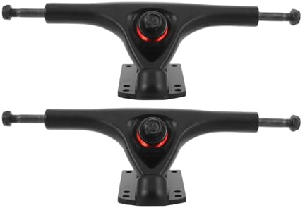 STOBAZA Kit de Réparation Trucks Skateboard 2 Pièces en Alliage D'aluminium Léger, Pièces de Rechange pour Trucks Cruiser, Contrôle Précis et Amorti Antichoc, Accessoire Skateboard