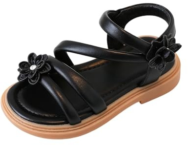 Sandales Randonnée Enfant Claquette Enfant Garcon Chausson Noir Sandales Garçons Été Légères Confortables Plage Semelle Souple Enfilage Facile Jeux Extérieur Idéales Clogs pour Piscine, Spa Et Plage