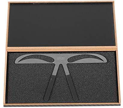 GOTOTOP Règle de Sourcil, Règle d'équilibre de Positionnement pour l'outil de Mesure de Maquillage Permanent, Gabarits de Stencil Sourcil Bricolage pour Dessiner la Forme