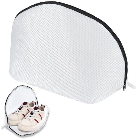 PROPOG Sacchetti Per Scarpe, Sacchetti Lavatrice Biancheria Con Cerniera Retina Per Lavatrice a Rete Fitta a Tre Strati, Per Scarpe Sportive Biancheria Intima Organizzatore e Viaggio