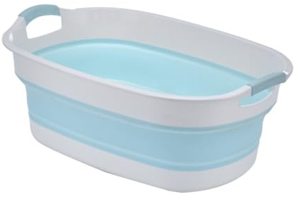 Vasca da bagno per animali domestici con tappo di scarico dell'acqua Vasca da bagno pieghevole per cuccioli Cani di piccola taglia Gatti Lavabo doccia per animali domestici Design salvaspazio portat