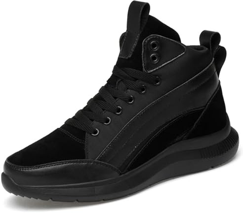 Zapatos con Alzas Invisibles para Hombre, Zapatillas de Deporte de Media caña con Cordones de 2,36, Zapatos de Vestir con Aumento de Altura para Negocios, Bodas, oficinas