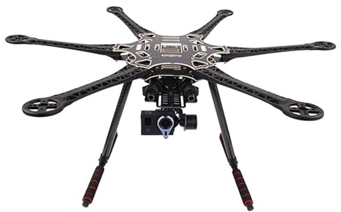 Kit De Mejora De Estructura De Hexacóptero Con Tren De Aterrizaje Plegable For Dron Multirotor FPV DIY