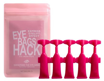 Crema Per Gli Occhi Eyebagshack,Crema per Gli occhi al Collagene,Anti-invecchiamento,Per Eliminare Le Occhiaie per Mitigare le Rughe,Idratante,10 ×1ml