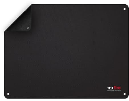 TEXFIRE | Manta de Soldadura ignífuga Weld SX con Recubrimiento para Altas temperaturas y Aislamiento térmico, resiste hasta 1300ºC