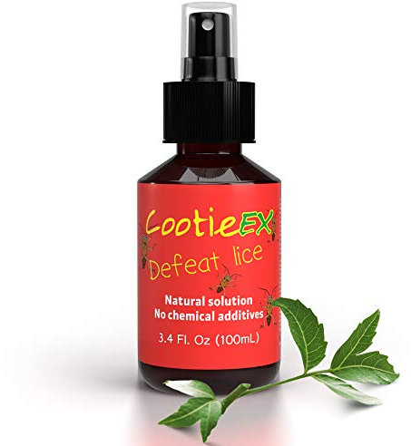 Anti Läuse Abwehr spray von COOTIEEX | 100ml natürliches Repellent Spray gegen Kopfläuse ohne DEET | Läuse vertreiben mit der Kraft der Natur | Kopfläuse & Nissenkamm Alternative