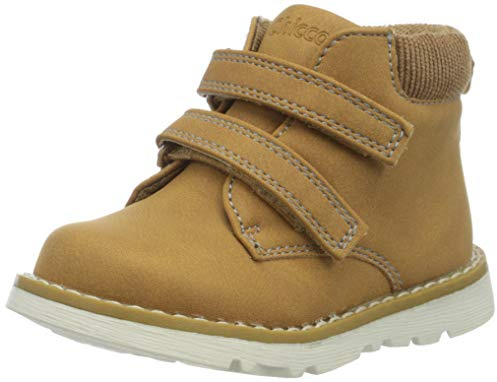 Chicco, Botas Niño con Doble Cierre de Gancho y Bucle, Botines Cómodos, Flexibles y Transpirables, para Otoño e Invierno, Zapatos Niño y Chico, Ocre (1), 29 EU