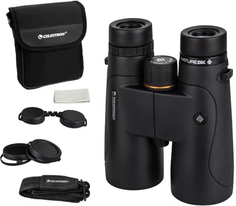 Celestron Nature DX 12x50 High-Power Binoculars for Long-Range Viewing