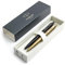 Parker Pen“Parker Jotter XL Kugelschreiber | Set aus Monochrom-Mattschwarz und Monochrom-Mattgold | Mittlere Spitze | Blaue Tinte | Geschenkbox