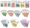 150 Blätter Spielgeld, Fake Geld, Spielgeld Scheine, Spiel Geld, Movie Money, 10/20/50/100/200/500€, für Lern- und Spielzwecke (A)