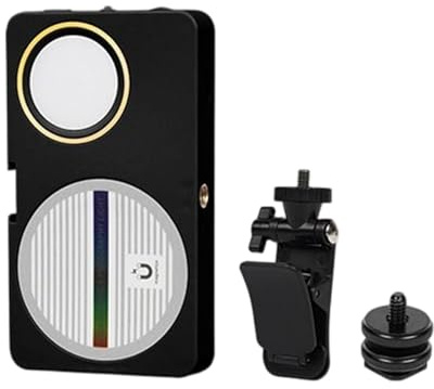 Magnetiskt Selfie-ljus – tunn och bärbar lampa med 3 justerbara ljuslägen | perfekt för fotografering, video, streaming, vlogging, skönhet och resor | viktiga tillbehör