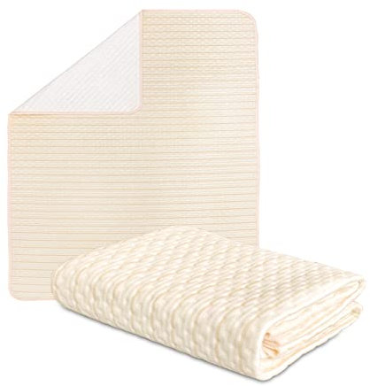 Inkontinenzunterlage Waschbar 80 X 120cm,Inkontinenz Spannbettlaken Matratzenschoner Wasserdicht Premium Bambusfaser Inkontinenzauflage Unterlage für Frauen älter