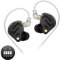 KZ ZS12 Pro X in Ear Monitor IEM Headphones,1DD+5BA Hybrid Wired Gaming Earbuds,KZ Earbuds Earphones,Best in Ear Headphones with 2PIN Cable for Audiophile (Dark Black,Tunable Version, NO Microphone)