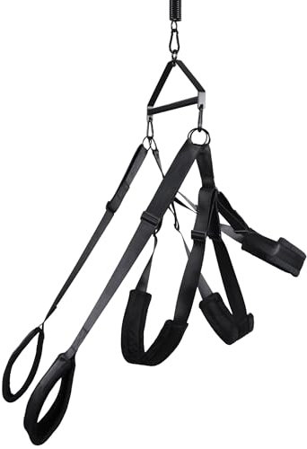 obaie Deluxe Love Sex Swing for Couples - Sexual Swing & Bondage Harness with Adjustable Restraints for Adult Bedroom Fun - Ideal for BDSM and Bondage, and Sex Toys - Sex Swings for Couples Ceiling