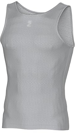 INBIKE Radtrikot Herren Ärmellos Fahrrad Unterhemd Rennrad Trikot Kurzarm Sommer Fahrradweste Leicht Atmungsaktiv Reflektierend Radweste Grau L-XL