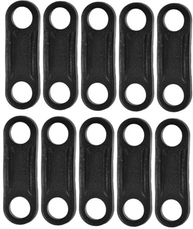 VILLCASE 10stücke Teiliges Elektrische Kabelclips Aus Langlebigem Kunststoff Praktische Kabelklemmen Für Sicheres Kabelmanagement Einfach Zu Montierende Drahthalter Zur Vielseitigen Kabelbe